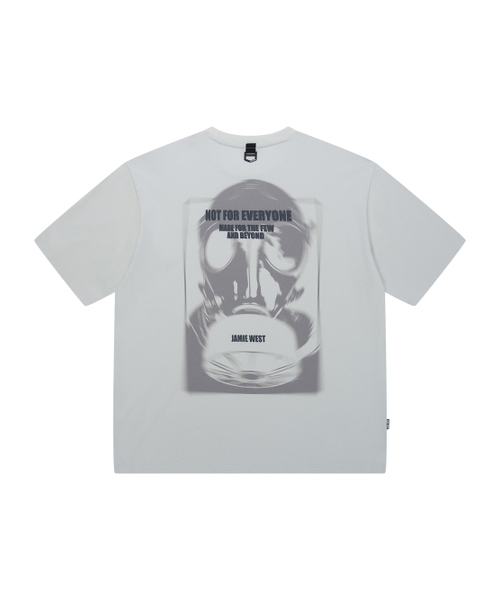 JAMIE WEST(ジェイミーウエスト)の「ビッグマスクウォッシュドTシャツ(ホワイト)(Tシャツ/カットソー・レディース・その他・X-LARGE/MEDIUM/LARGE)」の10枚目の写真