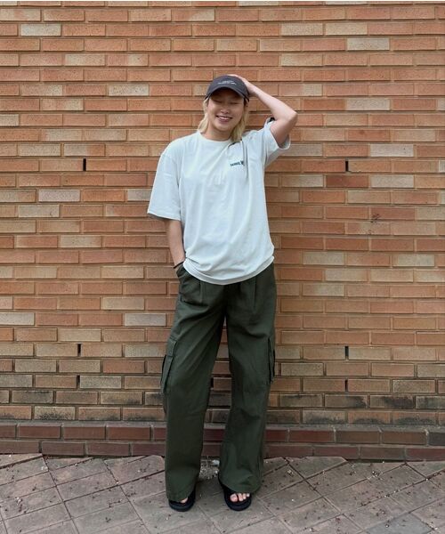 JAMIE WEST(ジェイミーウエスト)の「ビッグマスクウォッシュドTシャツ(ホワイト)(Tシャツ/カットソー・レディース・その他・X-LARGE/MEDIUM/LARGE)」の11枚目の写真