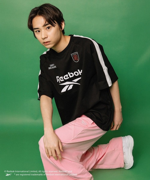 ALAND(エーランド)の「【ALAND別注】Reebok/ラグランTシャツ(Tシャツ/カットソー・レディース・ブラック/アイボリー/ブルー・SMALL/LARGE)」の16枚目の写真