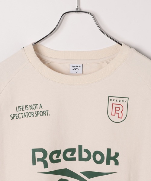 ALAND(エーランド)の「【ALAND別注】Reebok/ラグランTシャツ(Tシャツ/カットソー・レディース・ブラック/アイボリー/ブルー・SMALL/LARGE)」の11枚目の写真