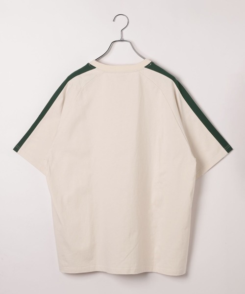ALAND(エーランド)の「【ALAND別注】Reebok/ラグランTシャツ(Tシャツ/カットソー・レディース・ブラック/アイボリー/ブルー・SMALL/LARGE)」の8枚目の写真