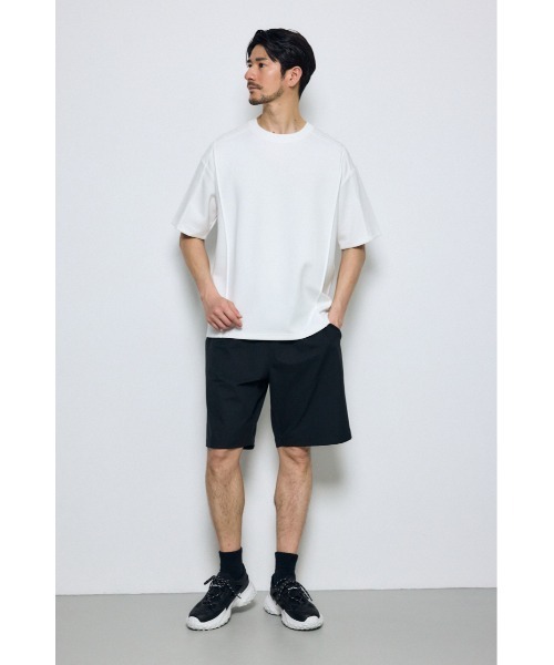 AZUL by moussy(アズールバイマウジー)の「マットスムースショートパンツ(スラックス・メンズ・ブラック/カーキ・MEDIUM/LARGE)」の22枚目の写真