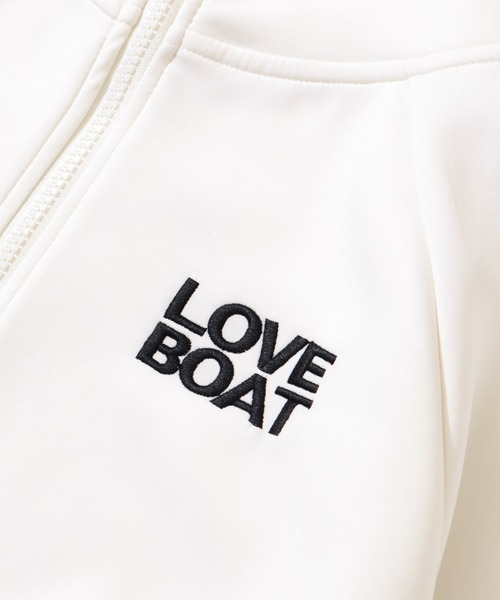 LOVE BOAT(ラブ・ボート)の「【HELLO KITTY/ハローキティ】×【LOVE BOAT/ラブボート】トラックジャケット(ジャージ・レディース・ホワイト/ブラック・M/S)」の5枚目の写真