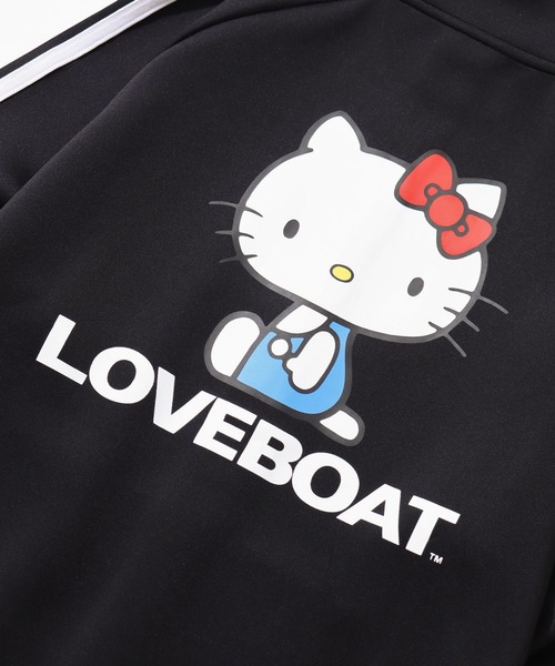 LOVE BOAT(ラブ・ボート)の「【HELLO KITTY/ハローキティ】×【LOVE BOAT/ラブボート】トラックジャケット(ジャージ・レディース・ホワイト/ブラック・M/S)」の17枚目の写真