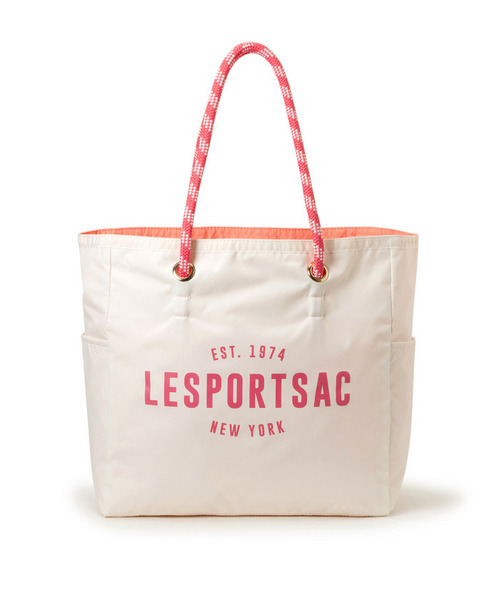 LeSportsac(レスポートサック)の「ML 2 WAY TOTE 2ウェイメレンゲ/コーラルパンチ(トートバッグ・レディース・ピンク・FREE)」の5枚目の写真