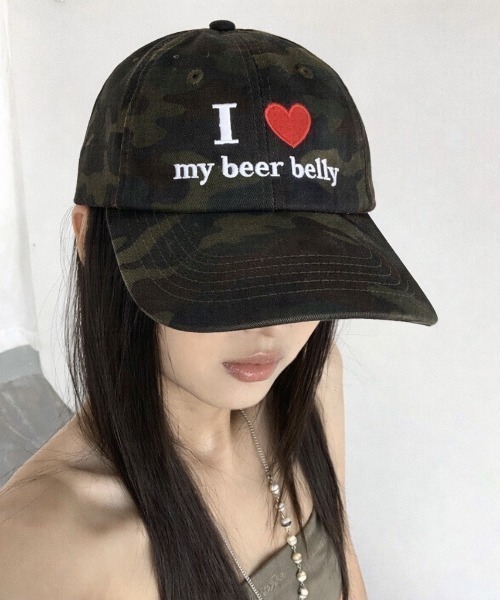 NANEA(ナネア)の「ハートロゴ刺しゅう アニマル柄キャップ(キャップ・レディース・カモフラージュ/レオパード・フリー)」の5枚目の写真