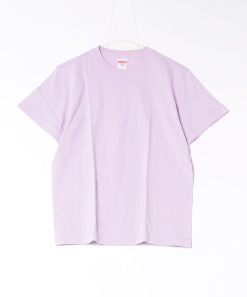 TONE SELECT WEAR（トーンセレクトウェア）の「United Athle ユナイテッドアスレ 6.0oz オープンエンド ヘヴィーウェイト Ｔシャツ　無地 半袖 (4208-01) (420801)（Tシャツ/カットソー・メンズ・ブラック/ホワイト/ライトパープル/ライトオリーブ・MEDIUM/SMALL）」の4枚目の写真