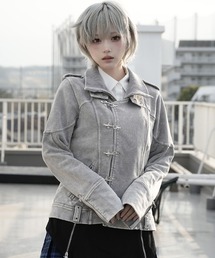 DustDevil（ダストデビル）の「『DustDevil/ダストデビル』Iron Fang Jacket/ファイヤーマンバックル付きジャケット（その他アウター）」