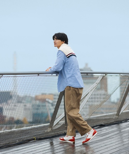 NEW BALANCE(ニューバランス)の「【New Balance(ニューバランス)】別注U4715IR(スニーカー・メンズ・レッド・28.0cm/27.0cm/26.0cm)」の3枚目の写真