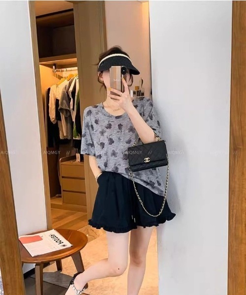 Ritzy(リッツィー)の「ドット柄 × フリル キュロット風ミニスカート(その他パンツ・レディース・ドット/ブラック・M)」の20枚目の写真