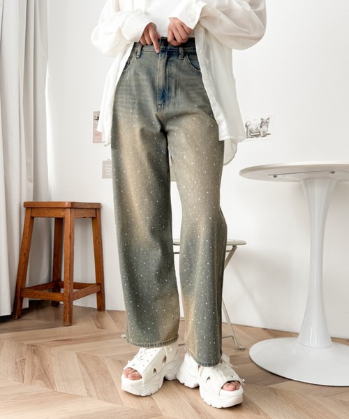 WEGO(ウィゴー)の「WEGO/厚底レースアップリボンスポサン(サンダル・レディース・ブラック/オフホワイト・LARGE/MEDIUM/SMALL)」の4枚目の写真
