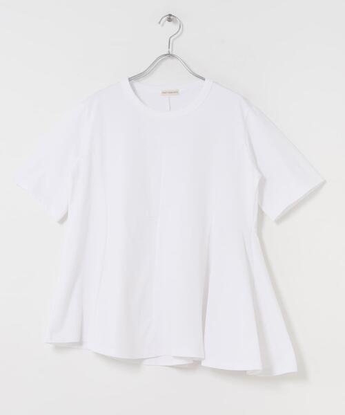 URBAN RESEARCH ROSSO WOMEN(アーバンリサーチ ロッソ)の「PROTAGONISTA ASYMMETRY DESIGN T-SHIRTS(Tシャツ/カットソー・レディース・カーキ/チャコールグレー/ホワイト・FREE)」の14枚目の写真