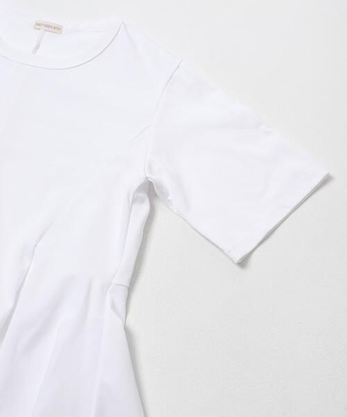 URBAN RESEARCH ROSSO WOMEN(アーバンリサーチ ロッソ)の「PROTAGONISTA ASYMMETRY DESIGN T-SHIRTS(Tシャツ/カットソー・レディース・カーキ/チャコールグレー/ホワイト・FREE)」の16枚目の写真