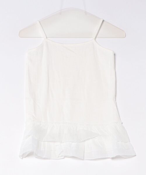 Anely(アネリー)の「Anely フロント リボン 裾フリル レイヤード トップス(Tシャツ/カットソー・レディース・ブルーグレー/アイボリー/ピンク・FREE)」の16枚目の写真