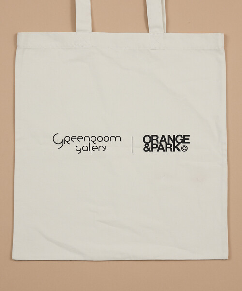 FREAK'S STORE（フリークスストア）の「GREENROOM GALLERY × FREAK'S STORE / グリーンルームギャラリー 別注 Orange&Park トートバッグ（トートバッグ・メンズ・ピンク/ライトグレー・ONE SIZE）」の7枚目の写真