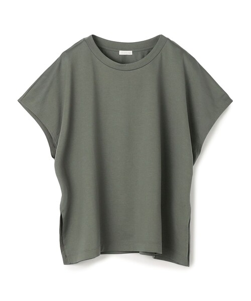 GALERIE VIE(ギャルリー ヴィー)の「ファインコットン ワイドプルオーバー(Tシャツ/カットソー・レディース・ライトベージュ/カーキ/ネイビー/グレー系その他/ダークブラウン・FREE)」の5枚目の写真