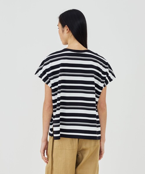 GALERIE VIE(ギャルリー ヴィー)の「ファインコットン ワイドプルオーバー(Tシャツ/カットソー・レディース・ライトベージュ/カーキ/ネイビー/グレー系その他/ダークブラウン・FREE)」の10枚目の写真