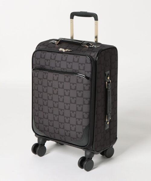 Disney(ディズニー)の「【Disney/ディズニー】 ソフトキャリーケース 30L(スーツケース/キャリーバッグ・レディース・ブラック・FREE)」の1枚目の写真