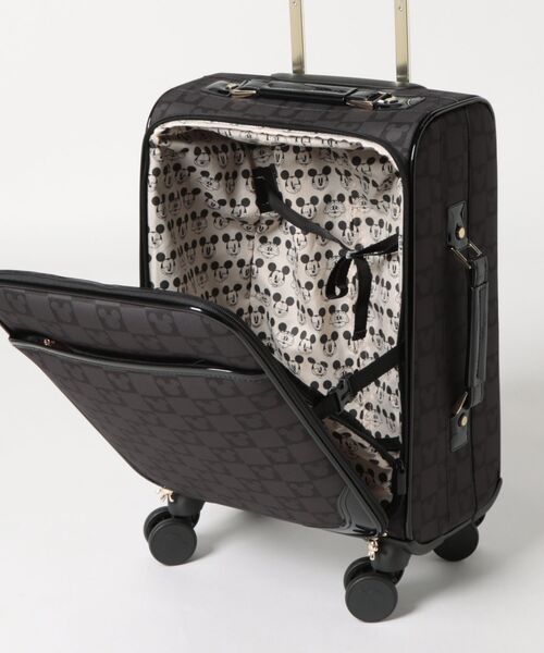 Disney(ディズニー)の「【Disney/ディズニー】 ソフトキャリーケース 30L(スーツケース/キャリーバッグ・レディース・ブラック・FREE)」の5枚目の写真