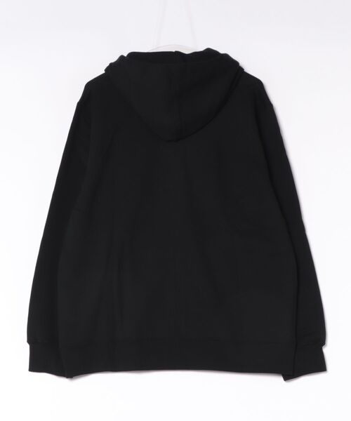 HANES(ヘインズ)の「Hanes/ヘインズ Hanes SWEATS KURO ジップアップフーディー(パーカー・メンズ・ブラック・M/L/XL)」の2枚目の写真