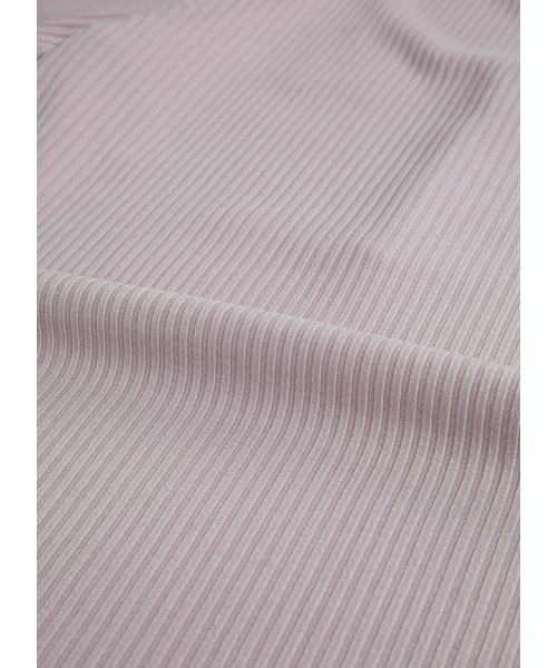 ASON（アズオン）の「WISH RIBBED BUTTON TEE / PINK（Tシャツ/カットソー・レディース・その他・FREE）」の6枚目の写真