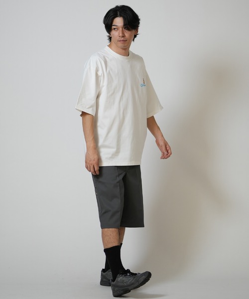 ムラサキスポーツ(ムラサキスポーツ)の「【ムラサキスポーツ限定】COBMASTER/コブマスター 半袖 Tシャツ ABBEY TEE 81907800(Tシャツ/カットソー・メンズ・ホワイト/ベージュ/スミクロ・M/L/XL)」の7枚目の写真