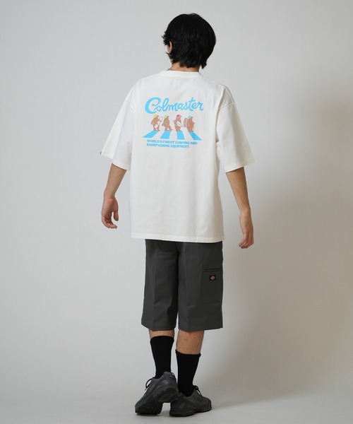 ムラサキスポーツ(ムラサキスポーツ)の「【ムラサキスポーツ限定】COBMASTER/コブマスター 半袖 Tシャツ ABBEY TEE 81907800(Tシャツ/カットソー・メンズ・ホワイト/ベージュ/スミクロ・M/L/XL)」の8枚目の写真