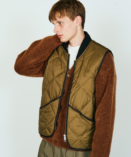 TOWNCRAFT(タウンクラフト)の「TOWNCRAFT / タウンクラフト QUILTING LIGHT DOWN VEST キルティング ライトダウンベスト(ダウンベスト・メンズ・ブラック/ブラウン/オリーブ・MEDIUM/LARGE)」の6枚目の写真
