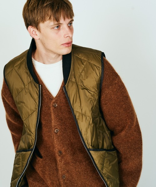 TOWNCRAFT(タウンクラフト)の「TOWNCRAFT / タウンクラフト QUILTING LIGHT DOWN VEST キルティング ライトダウンベスト(ダウンベスト・メンズ・ブラック/ブラウン/オリーブ・MEDIUM/LARGE)」の7枚目の写真