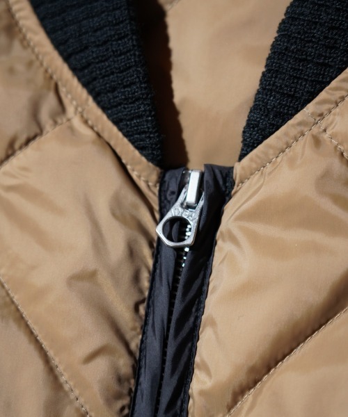 TOWNCRAFT(タウンクラフト)の「TOWNCRAFT / タウンクラフト QUILTING LIGHT DOWN VEST キルティング ライトダウンベスト(ダウンベスト・メンズ・ブラック/ブラウン/オリーブ・MEDIUM/LARGE)」の15枚目の写真