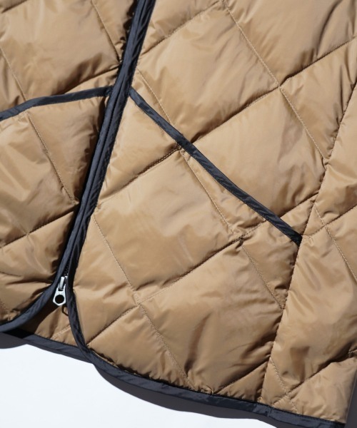 TOWNCRAFT(タウンクラフト)の「TOWNCRAFT / タウンクラフト QUILTING LIGHT DOWN VEST キルティング ライトダウンベスト(ダウンベスト・メンズ・ブラック/ブラウン/オリーブ・MEDIUM/LARGE)」の16枚目の写真