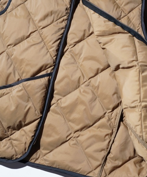 TOWNCRAFT(タウンクラフト)の「TOWNCRAFT / タウンクラフト QUILTING LIGHT DOWN VEST キルティング ライトダウンベスト(ダウンベスト・メンズ・ブラック/ブラウン/オリーブ・MEDIUM/LARGE)」の17枚目の写真