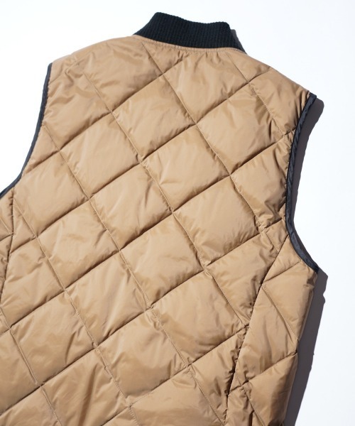 TOWNCRAFT(タウンクラフト)の「TOWNCRAFT / タウンクラフト QUILTING LIGHT DOWN VEST キルティング ライトダウンベスト(ダウンベスト・メンズ・ブラック/ブラウン/オリーブ・MEDIUM/LARGE)」の18枚目の写真