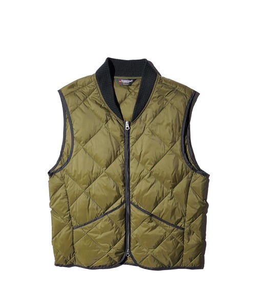 TOWNCRAFT(タウンクラフト)の「TOWNCRAFT / タウンクラフト QUILTING LIGHT DOWN VEST キルティング ライトダウンベスト(ダウンベスト・メンズ・ブラック/ブラウン/オリーブ・MEDIUM/LARGE)」の19枚目の写真