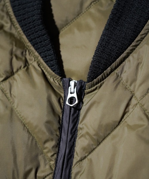 TOWNCRAFT(タウンクラフト)の「TOWNCRAFT / タウンクラフト QUILTING LIGHT DOWN VEST キルティング ライトダウンベスト(ダウンベスト・メンズ・ブラック/ブラウン/オリーブ・MEDIUM/LARGE)」の22枚目の写真