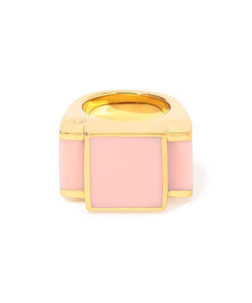 TOMORROWLAND (トゥモローランド)の「.the rose Bague One Gold Sculptural リング(リング・レディース・ピンク/ライトピンク/ブラック・52)」の3枚目の写真
