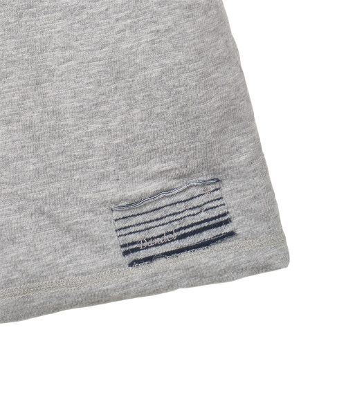 DANDEL（ダンデル）の「DD reversible stripe pocket tee (GREY)（Tシャツ/カットソー・レディース・その他・1/2）」の5枚目の写真