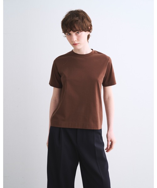 Traditional Weatherwear(トラディショナルウェザーウェア)の「MAYHILL(Tシャツ/カットソー・レディース・ブラウン・XS/S)」の2枚目の写真