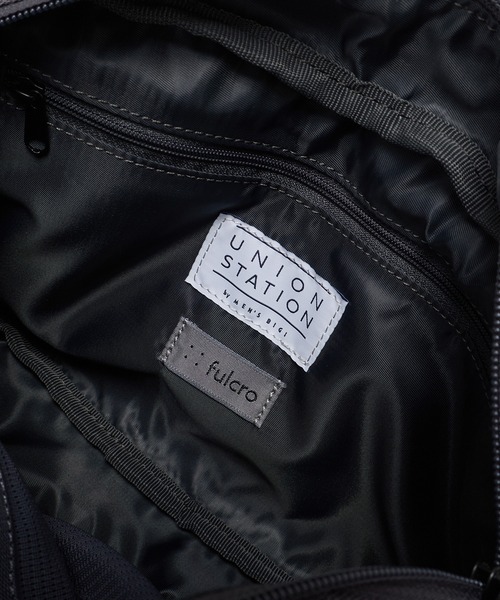 UNION STATION(ユニオンステーション)の「【fulcro/フルクロ】別注 ミニショルダーバッグ(ショルダーバッグ・メンズ・グレー/ブラック・FREE)」の12枚目の写真