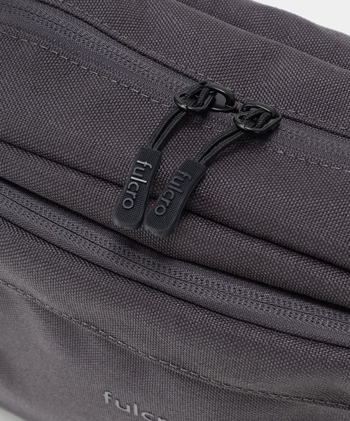 UNION STATION(ユニオンステーション)の「【fulcro/フルクロ】別注 ミニショルダーバッグ(ショルダーバッグ・メンズ・グレー/ブラック・FREE)」の8枚目の写真