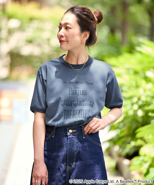 GOOD ROCK SPEED（グッドロックスピード）の「GOOD ROCK SPEED / グッドロックスピード THE BEATLES Ringer Tshirts（Tシャツ/カットソー・レディース・ブルー・FREE）」の16枚目の写真
