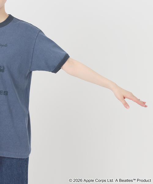 GOOD ROCK SPEED（グッドロックスピード）の「GOOD ROCK SPEED / グッドロックスピード THE BEATLES Ringer Tshirts（Tシャツ/カットソー・レディース・ブルー・FREE）」の12枚目の写真