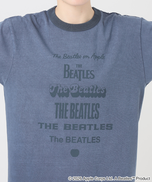 GOOD ROCK SPEED（グッドロックスピード）の「GOOD ROCK SPEED / グッドロックスピード THE BEATLES Ringer Tshirts（Tシャツ/カットソー・レディース・ブルー・FREE）」の4枚目の写真