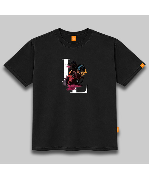 LLAMO(エラモ)の「ダークナイト 半袖Tシャツ 男女共用 ビッグサイズ(Tシャツ/カットソー・メンズ・ホワイト/チャコールグレー/ブラック/グレー・SMALL/MEDIUM/LARGE/X-LARGE/2XL/4XL/3XL)」の2枚目の写真