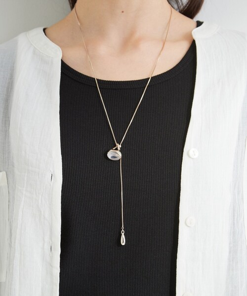 SHOO・LA・RUE(シューラルー)の「【2WAY】クリアパーツネックレス(ネックレス・レディース・ピンクゴールド/ゴールド/シルバー・00)」の11枚目の写真