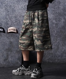 ボンディング カモフラ ワイドショーツ / Bonding Camouflage Wide Shorts