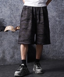 ボンディング カモフラ ワイドショーツ / Bonding Camouflage Wide Shorts