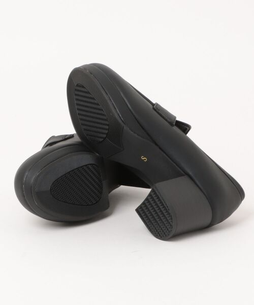 Piedi Nudi(ピエディヌーディ)の「BCC ヒールアップ コインローファー(ローファー・レディース・ブラック/ダークブラウン・L/LL/M/S)」の4枚目の写真