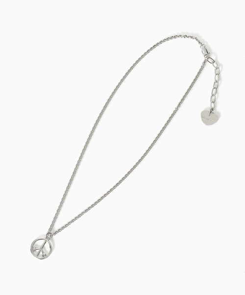 DISCOVERED(ディスカバード)の「DISCOVERED / ディスカバード BONE PEACE NECKLACE(ネックレス・メンズ・シルバー・FREE)」の1枚目の写真