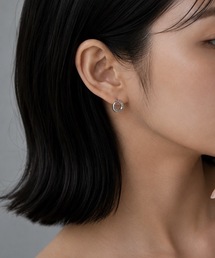 ニュアンスシルバーピアス